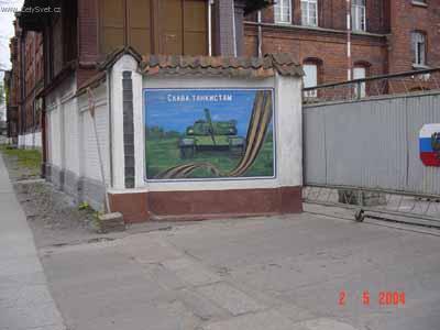 Foto: Rusko-Tankov� pos�dka v Sov�tsku
