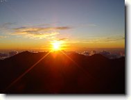 v�chod slunce na Hawaii