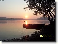 ve�er u vody